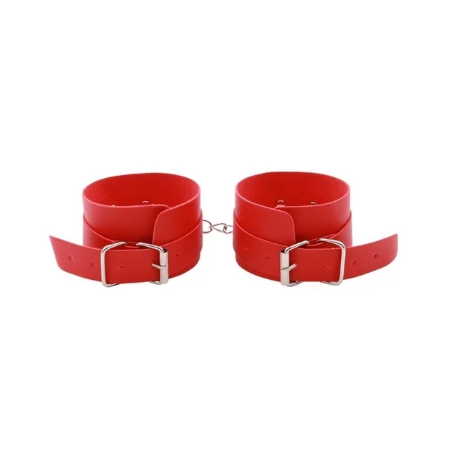Kit Bondage Rojo Felpado Kit Bondage Rojo Felpado