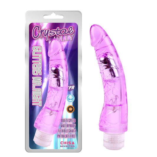 Glitters Mr Right - 22 cm - Vibrador