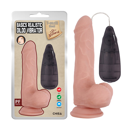 Basic Realistic Vibrator - 20 cm