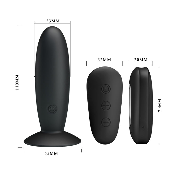 Butt Plug Vibrating Rechargeable