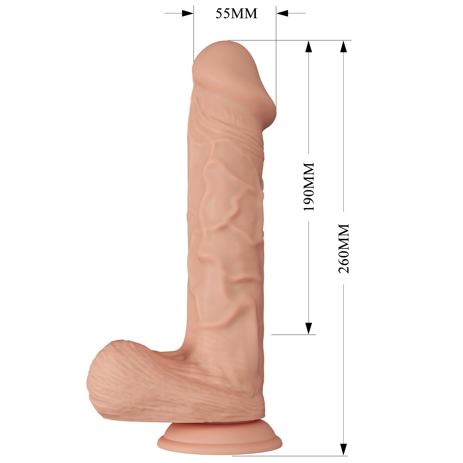 Bergrisi - Vibrador 26 cm