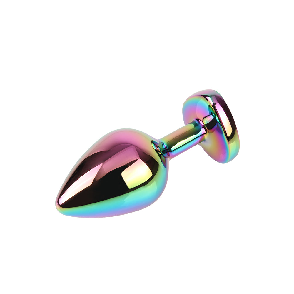 Rainbow Heart Gem Plug M