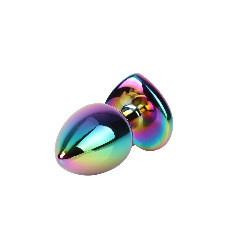 Rainbow Heart Gem Plug M